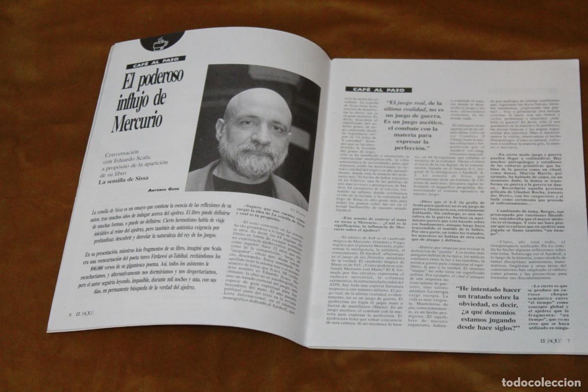 Coleccionismo deportivo: Revista de ajedrez Jaque. N&ordm; 513 - Foto 2