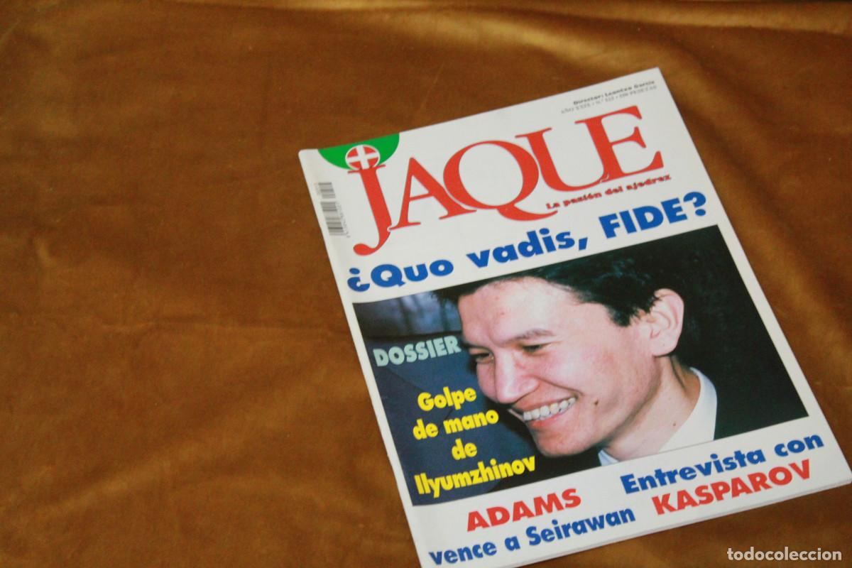 Coleccionismo deportivo: Revista de ajedrez Jaque. N&ordm; 515. - Foto 1