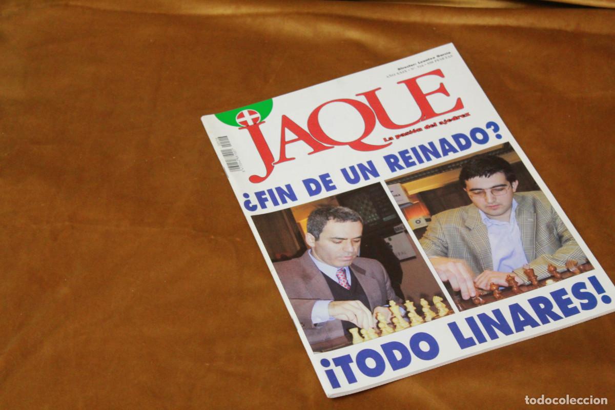 Coleccionismo deportivo: Revista de ajedrez Jaque. N&ordm; 516. - Foto 1
