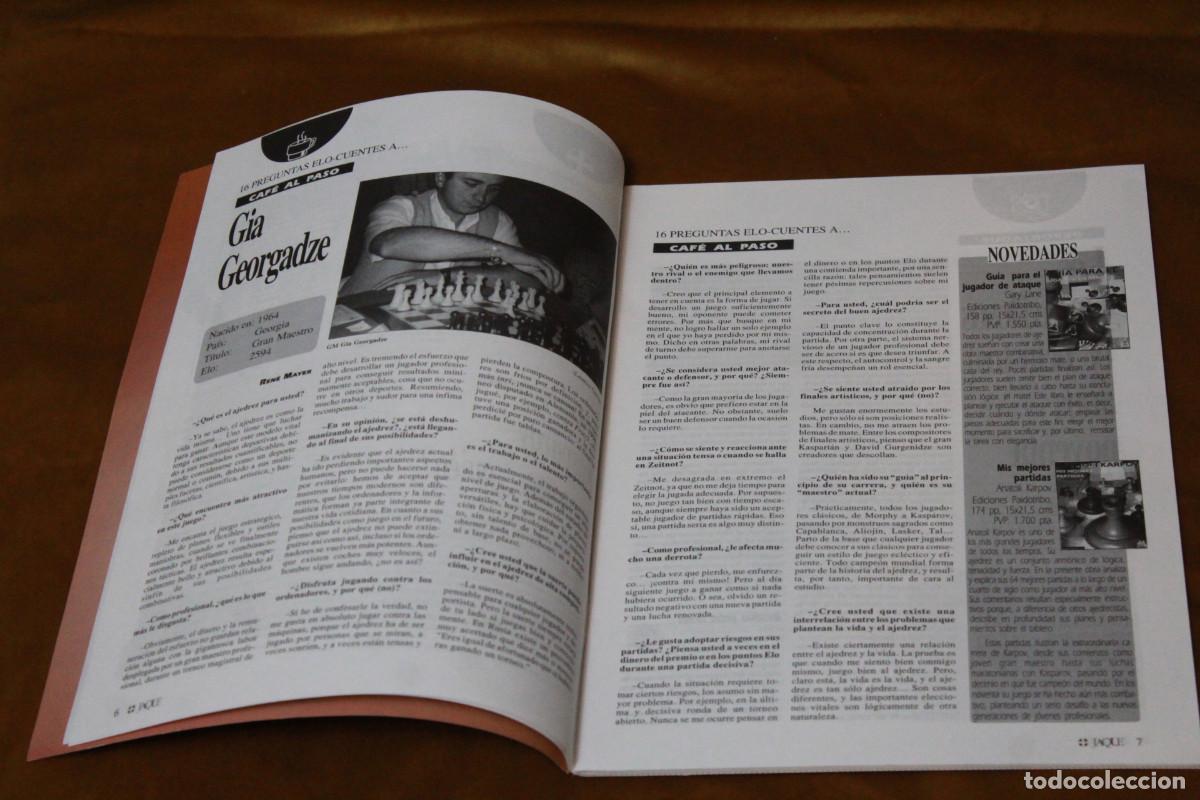 Coleccionismo deportivo: Revista de ajedrez Jaque. N&ordm; 516. - Foto 2