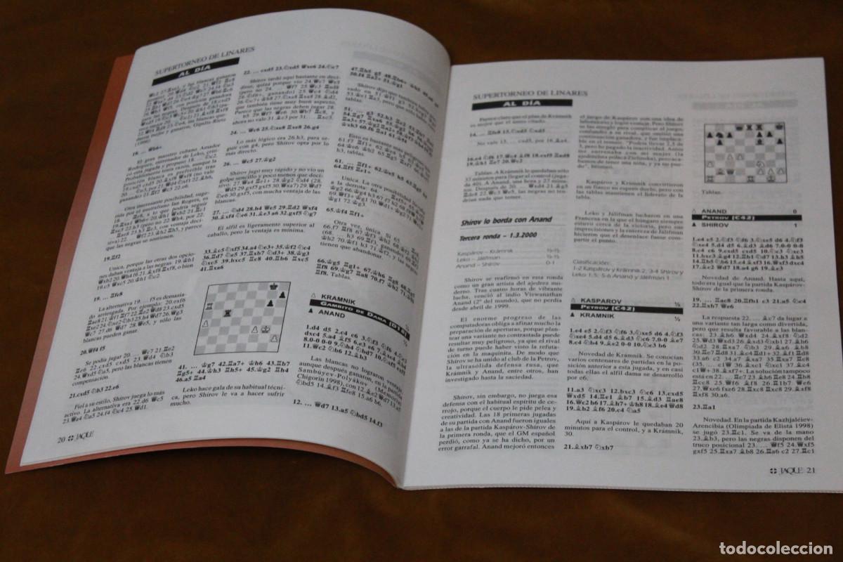 Coleccionismo deportivo: Revista de ajedrez Jaque. N&ordm; 516. - Foto 3