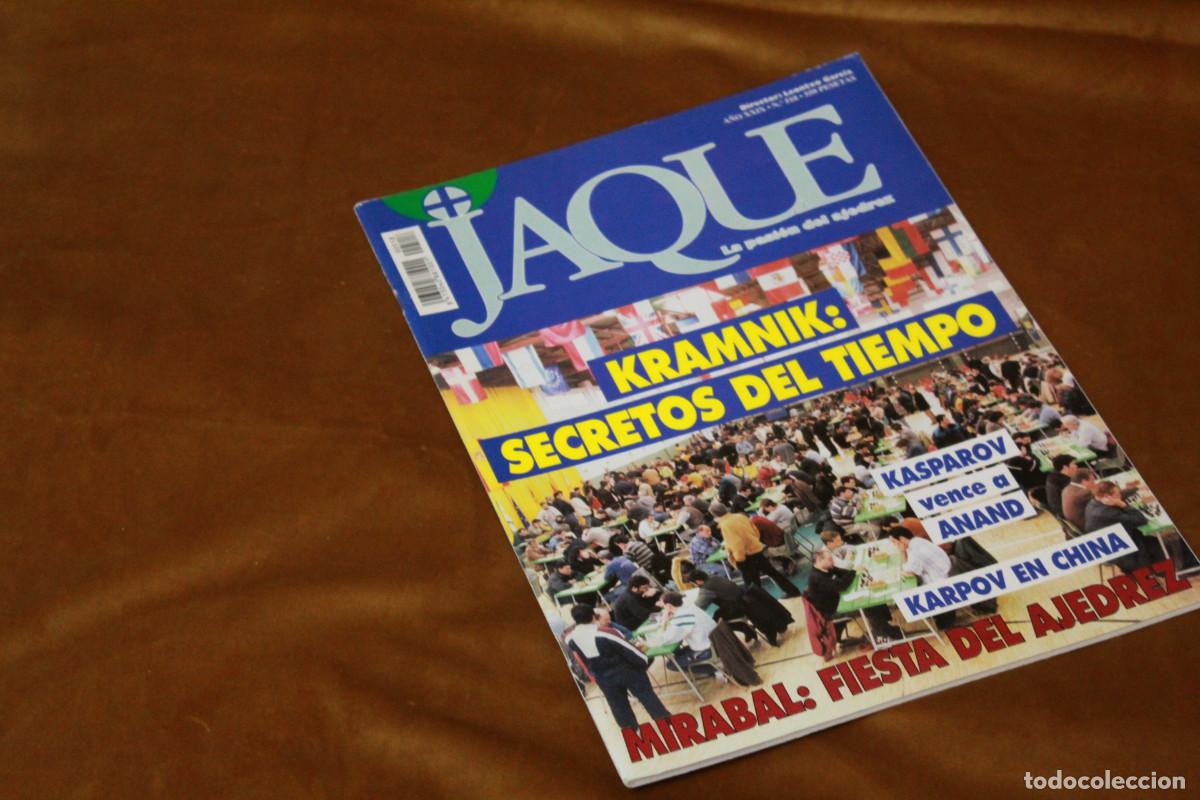 Coleccionismo deportivo: Revista de ajedrez Jaque. N&ordm; 518. - Foto 1