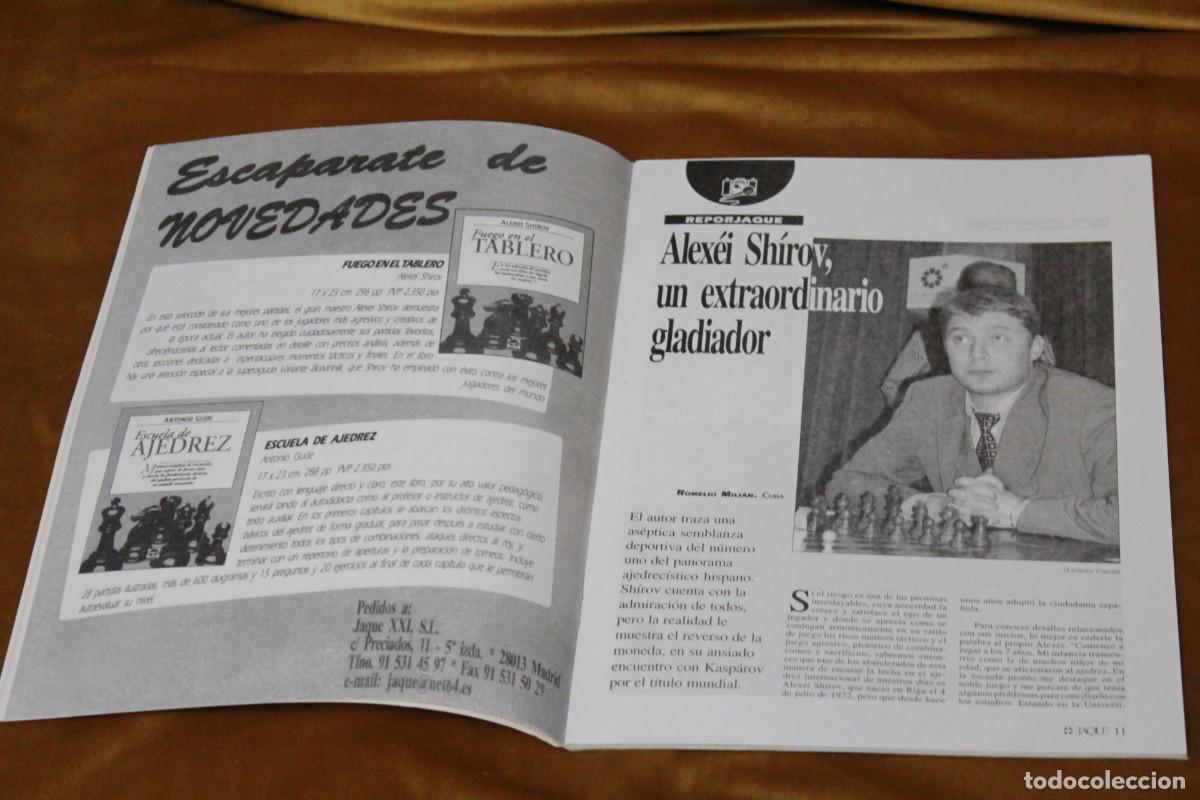 Coleccionismo deportivo: Revista de ajedrez Jaque. N&ordm; 518. - Foto 2