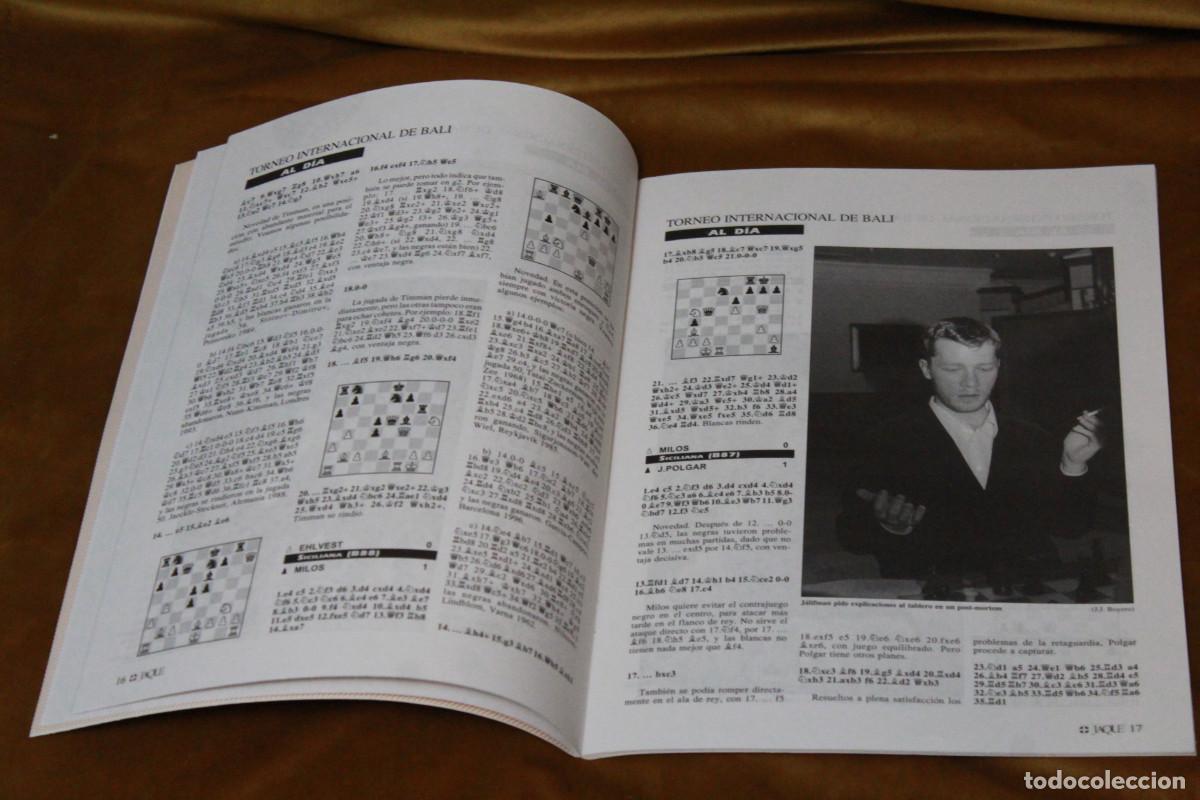 Coleccionismo deportivo: Revista de ajedrez Jaque. N&ordm; 519. - Foto 3