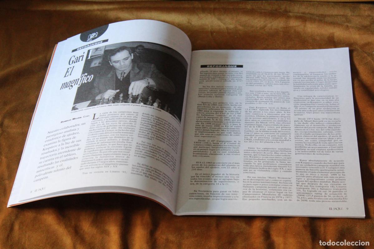 Coleccionismo deportivo: Revista de ajedrez Jaque. N&ordm; 520. - Foto 3