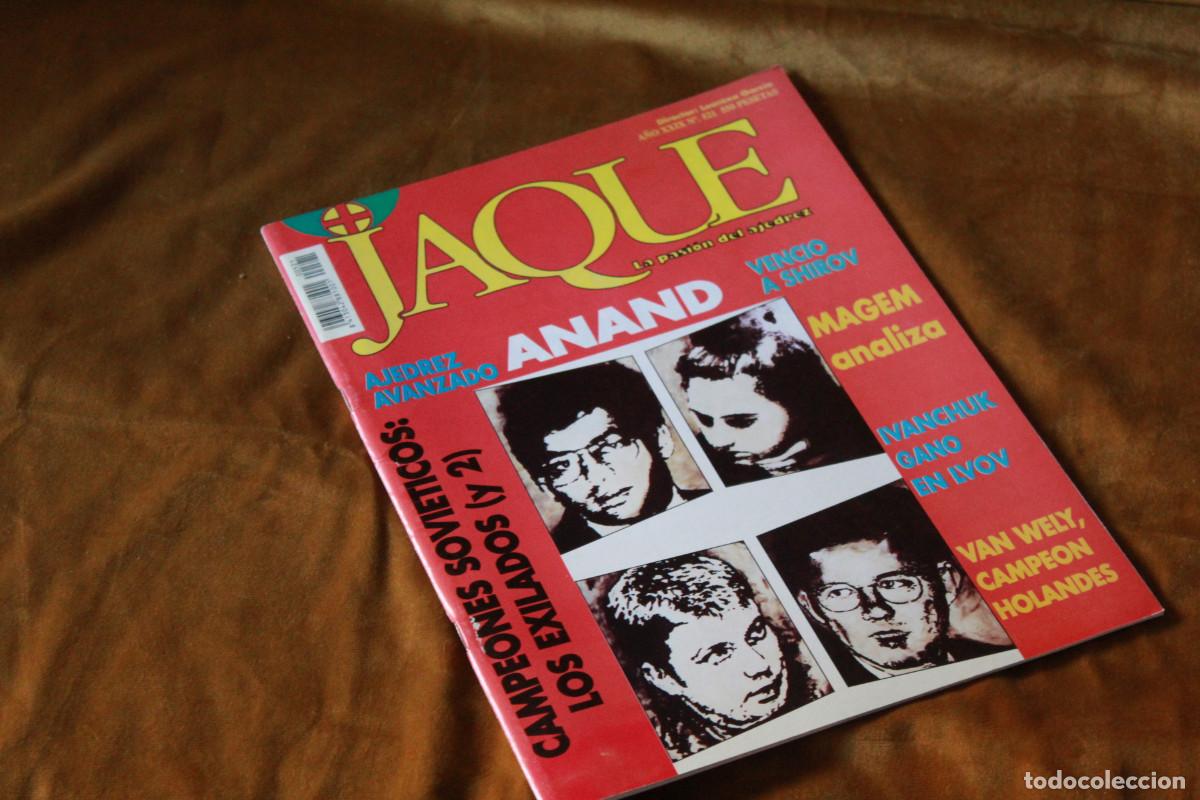 Coleccionismo deportivo: Revista de ajedrez Jaque. N&ordm; 521. - Foto 1