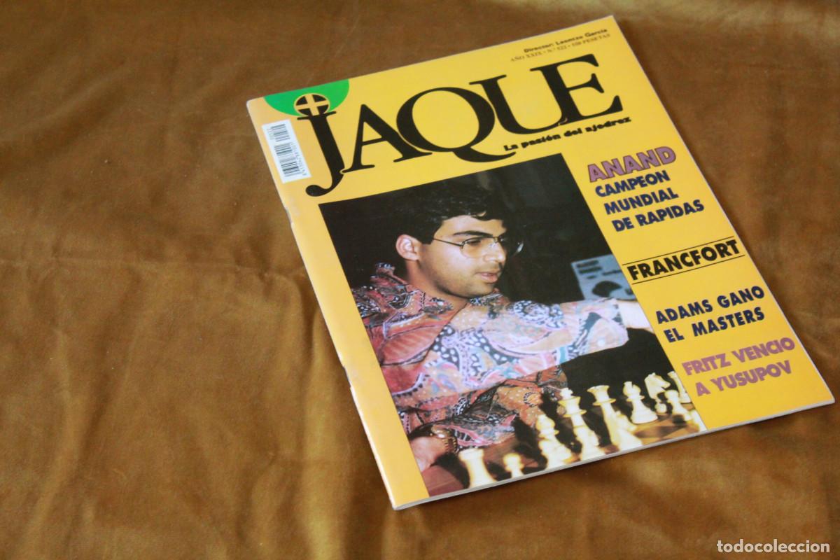 Coleccionismo deportivo: Revista de ajedrez Jaque. N&ordm; 522. - Foto 1