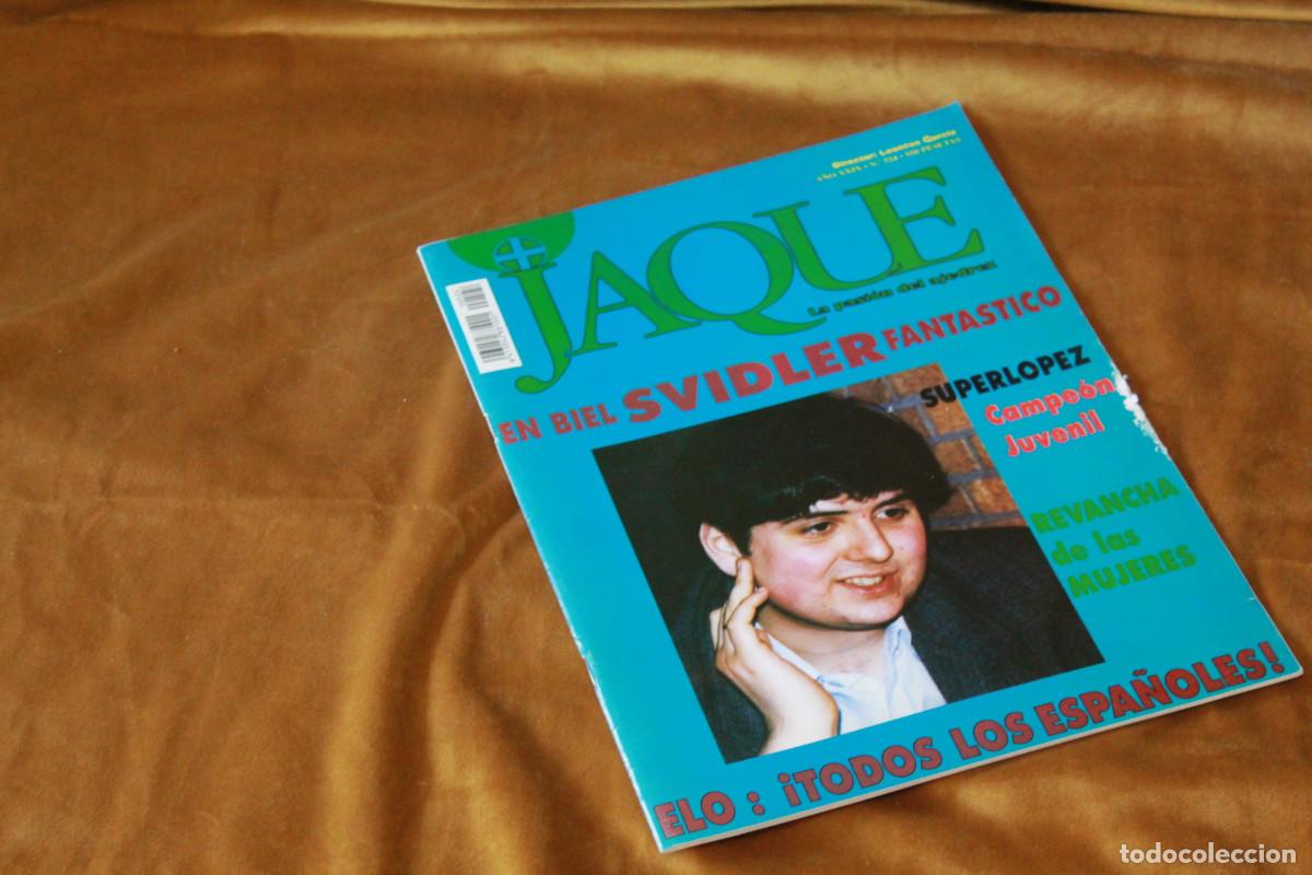 Coleccionismo deportivo: Revista de ajedrez Jaque. N&ordm; 524. - Foto 1