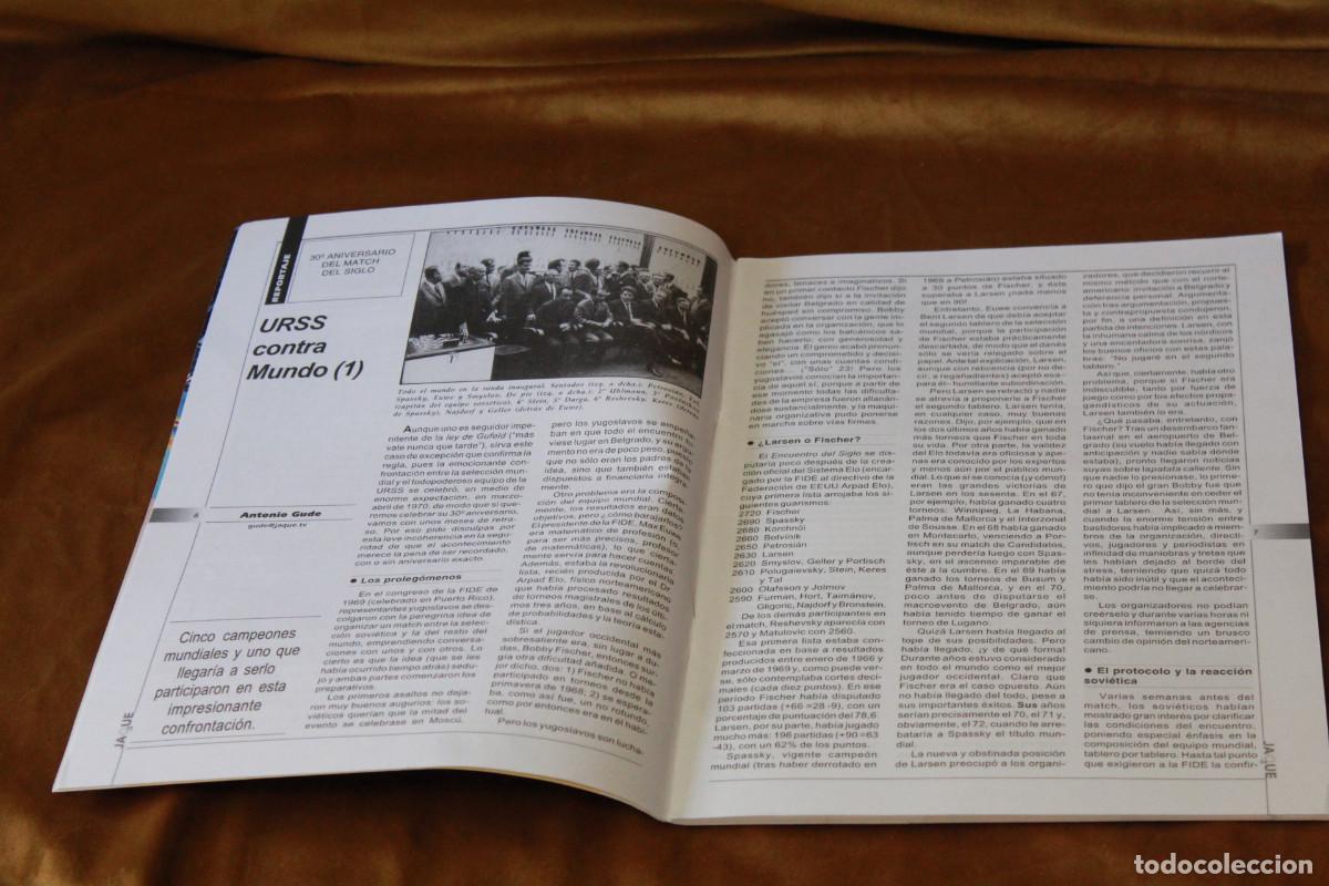 Coleccionismo deportivo: Revista de ajedrez Jaque. N&ordm; 526. - Foto 2