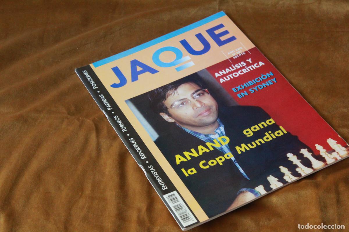 Coleccionismo deportivo: Revista de ajedrez Jaque. N&ordm; 527. - Foto 1