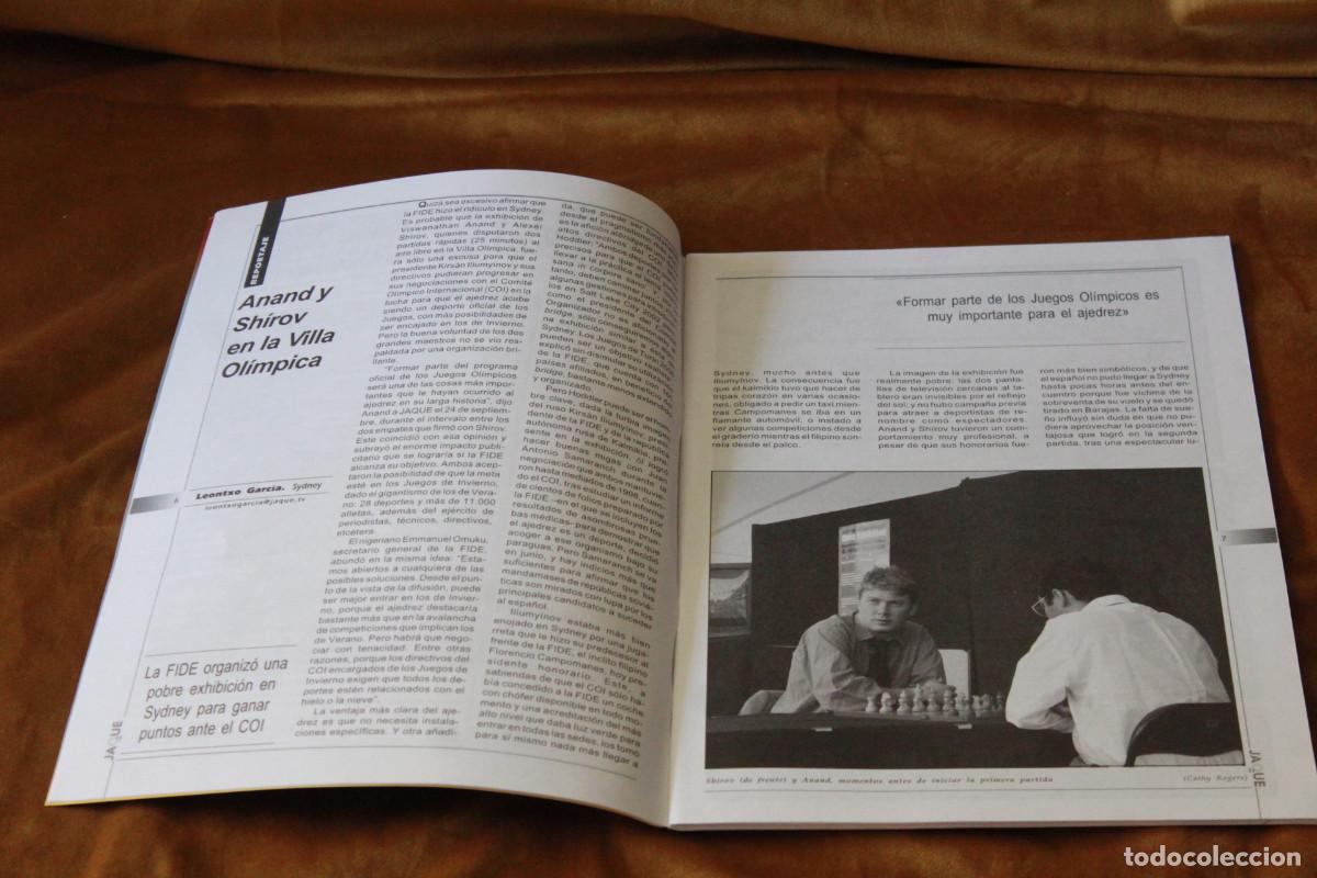 Coleccionismo deportivo: Revista de ajedrez Jaque. N&ordm; 527. - Foto 2