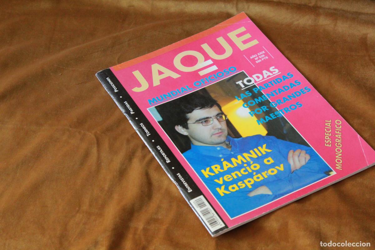 Coleccionismo deportivo: Revista de ajedrez Jaque. N&ordm; 529. - Foto 1