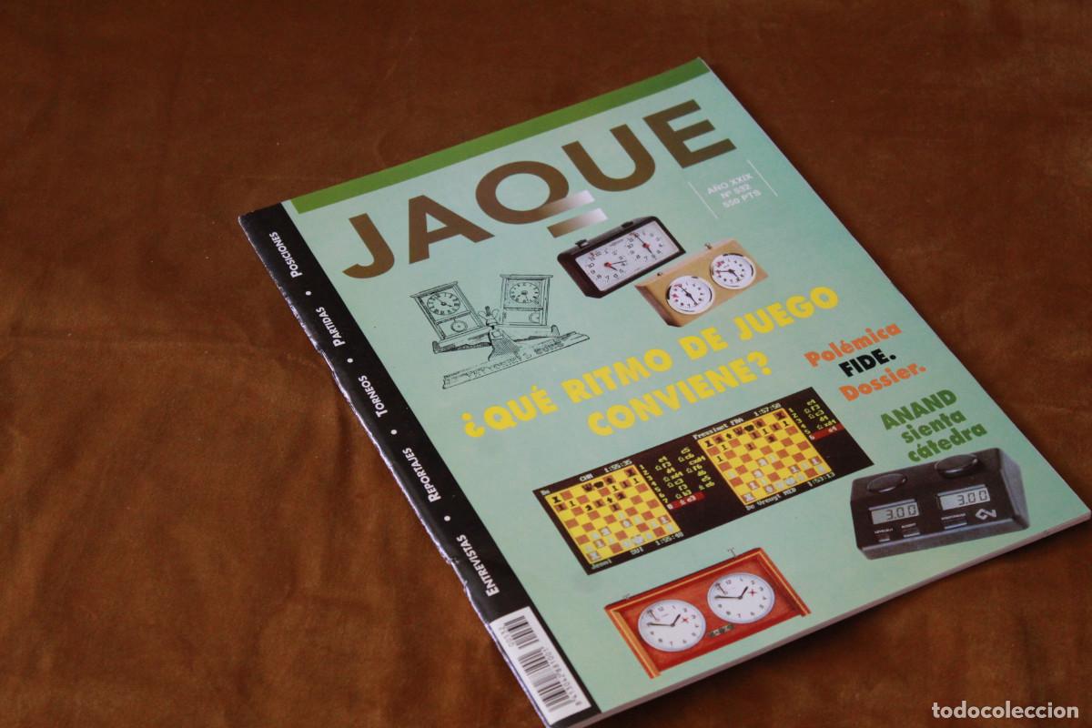 Coleccionismo deportivo: Revista de ajedrez Jaque. N&ordm; 532. - Foto 1