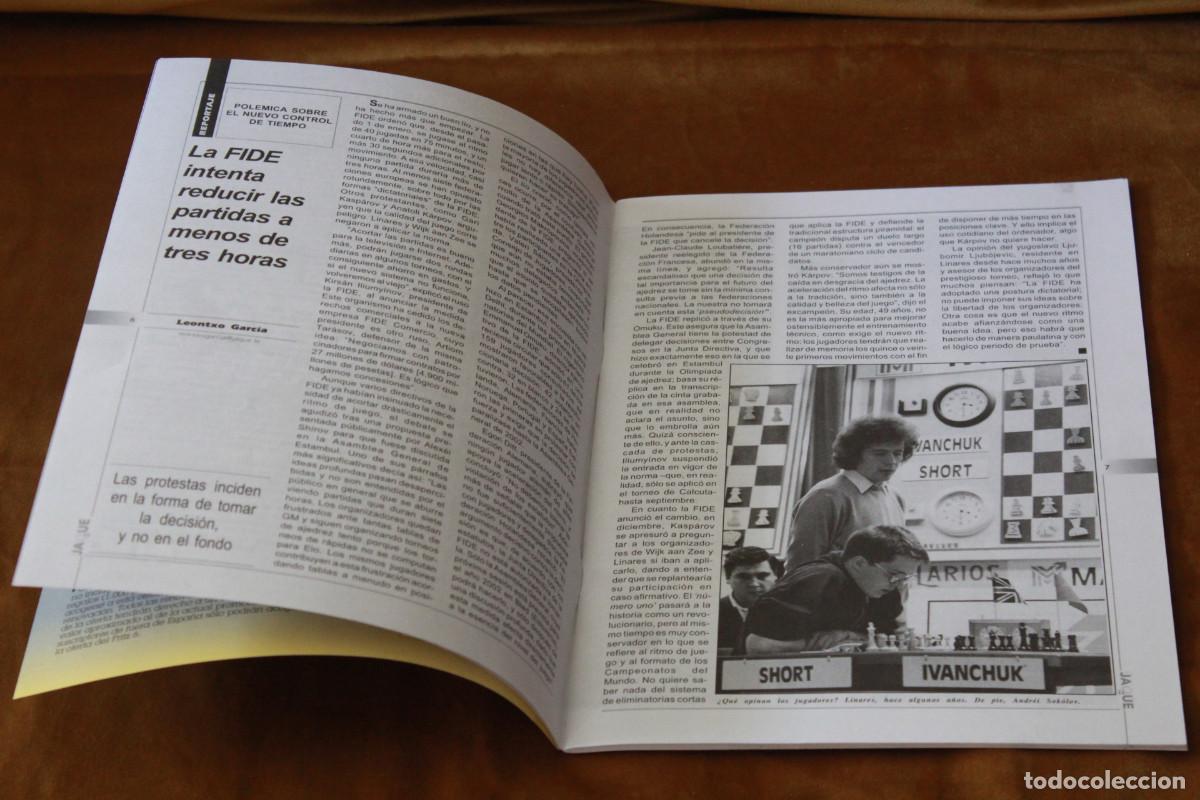 Coleccionismo deportivo: Revista de ajedrez Jaque. N&ordm; 532. - Foto 2