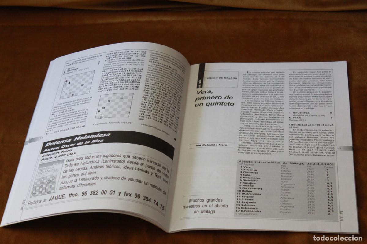 Coleccionismo deportivo: Revista de ajedrez Jaque. N&ordm; 532. - Foto 3