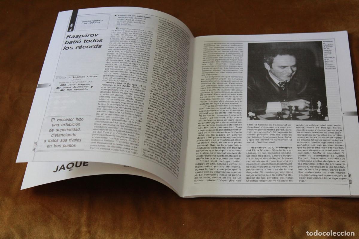 Coleccionismo deportivo: Revista de ajedrez Jaque. N&ordm; 533. - Foto 2
