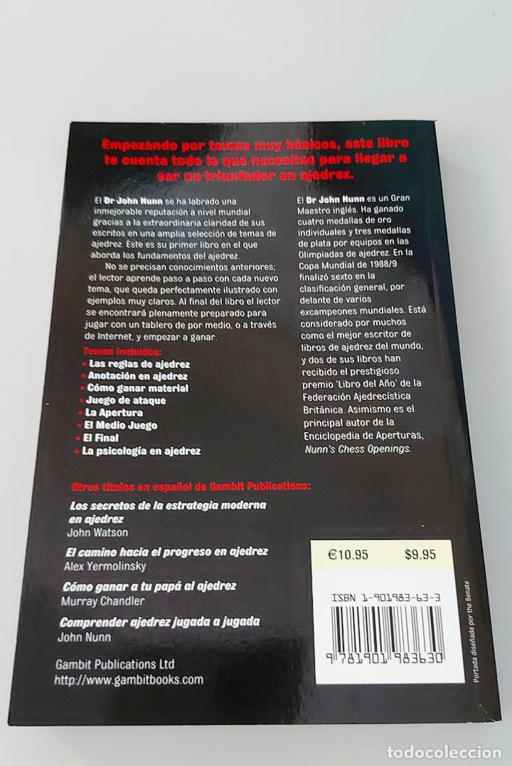 Coleccionismo deportivo: Aprende Ajedrez | John Nunn | Gambit Publications, 2002 - Foto 6