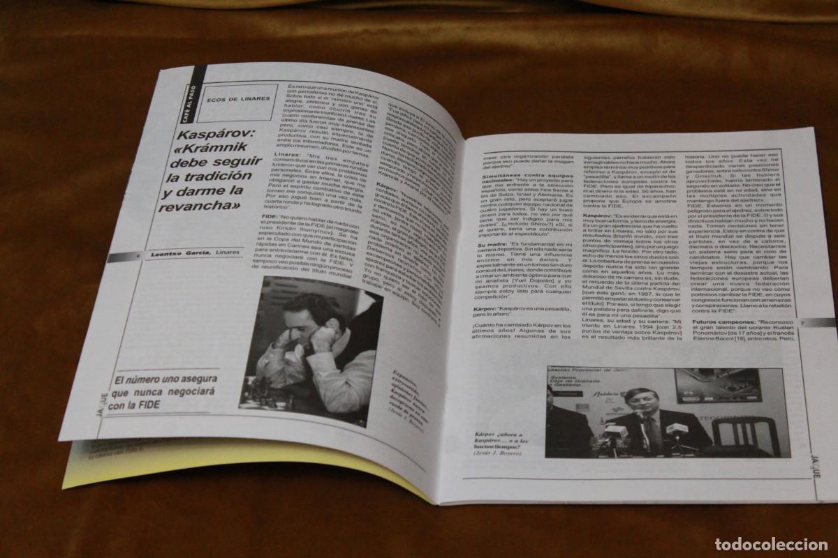 Coleccionismo deportivo: Revista de ajedrez Jaque. N&ordm; 534. - Foto 2