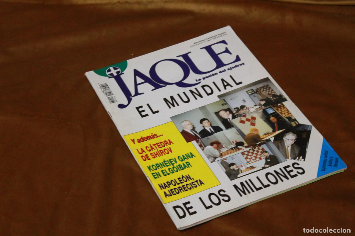 Coleccionismo deportivo: Revista de ajedrez Jaque. N&ordm; 464. - Foto 1