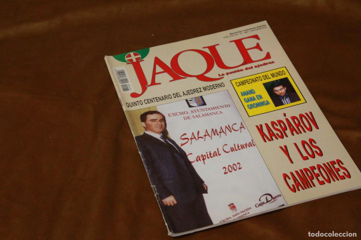 Coleccionismo deportivo: Revista de ajedrez Jaque. N&ordm; 465. - Foto 1
