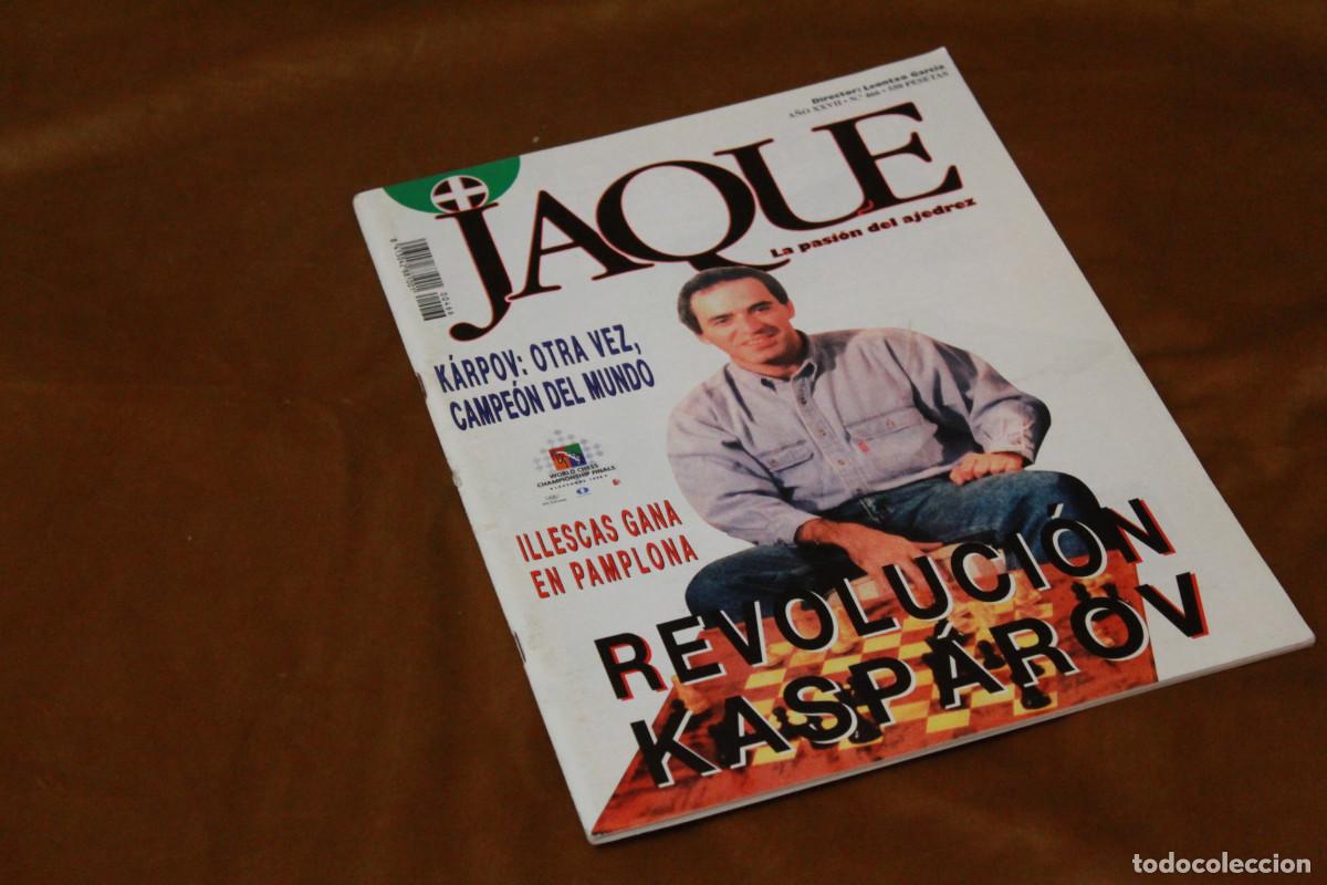 Coleccionismo deportivo: Revista de ajedrez Jaque. N&ordm; 466. - Foto 1