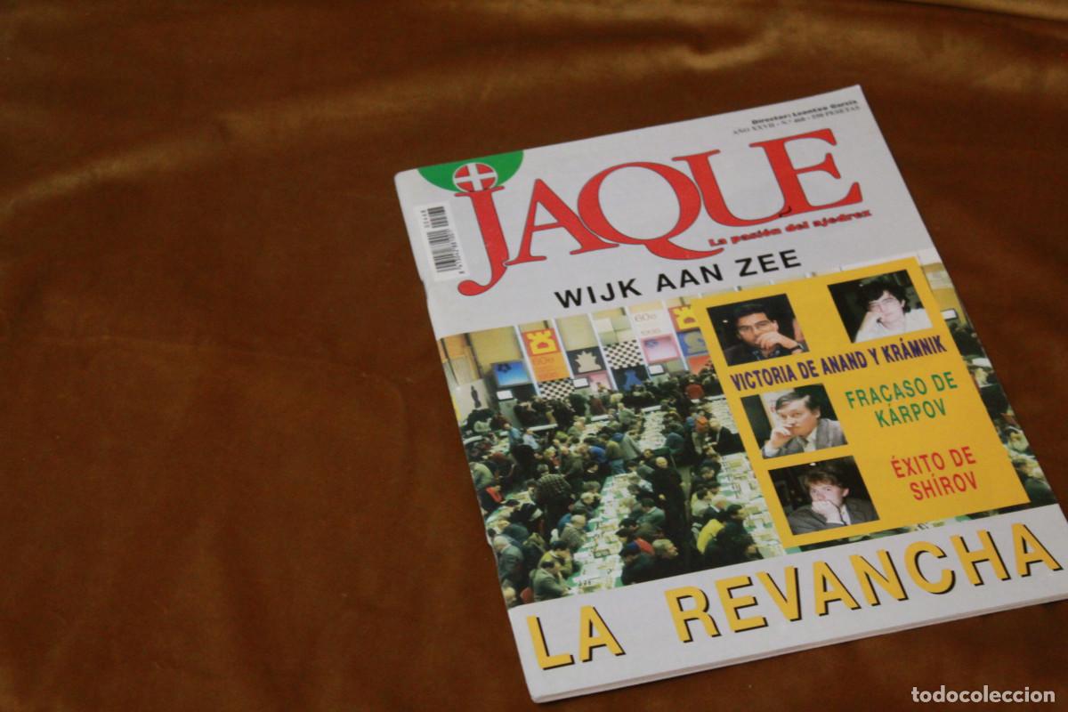Coleccionismo deportivo: Revista de ajedrez Jaque. N&ordm; 468. - Foto 1