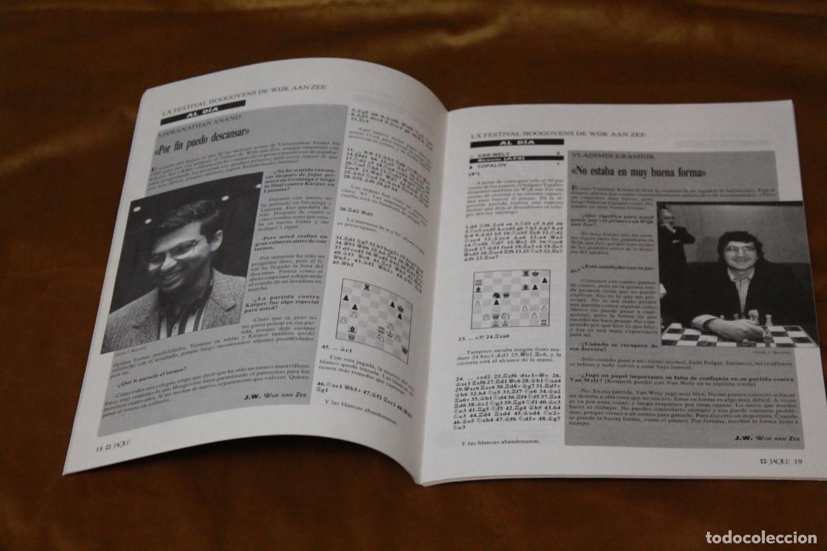 Coleccionismo deportivo: Revista de ajedrez Jaque. N&ordm; 468. - Foto 2