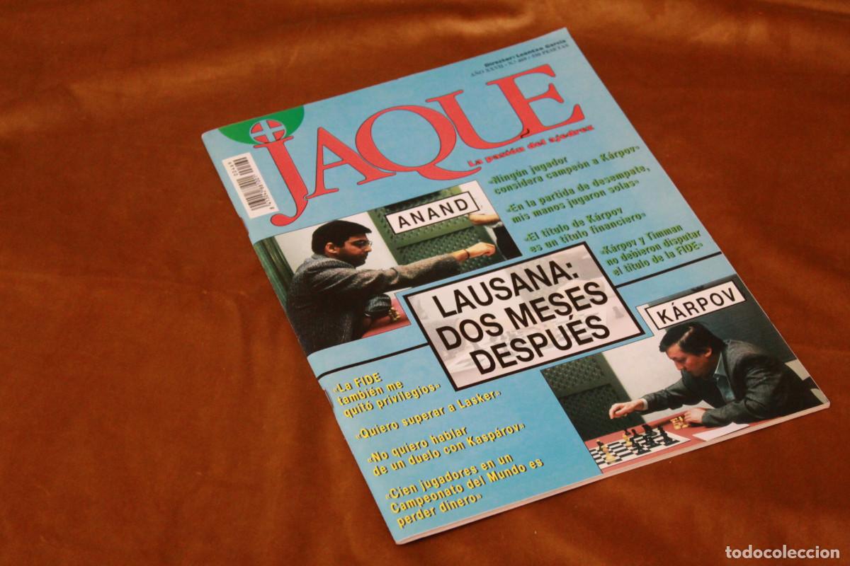 Coleccionismo deportivo: Revista de ajedrez Jaque. N&ordm; 469. - Foto 1