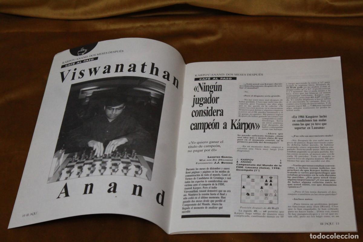 Coleccionismo deportivo: Revista de ajedrez Jaque. N&ordm; 469. - Foto 2