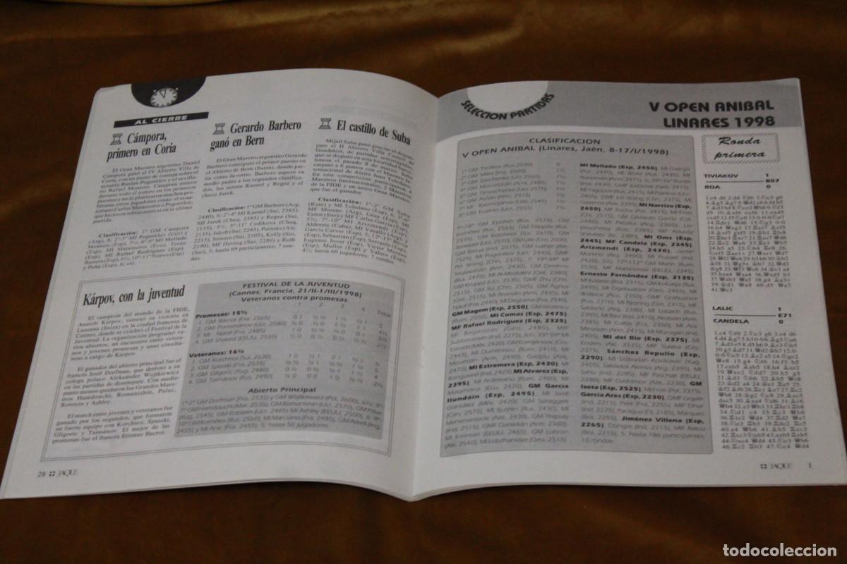 Coleccionismo deportivo: Revista de ajedrez Jaque. N&ordm; 469. - Foto 3