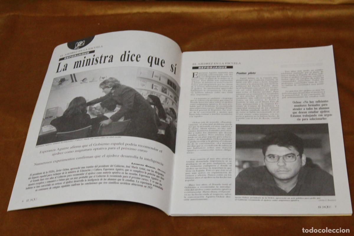 Coleccionismo deportivo: Revista de ajedrez Jaque. N&ordm; 473. - Foto 3