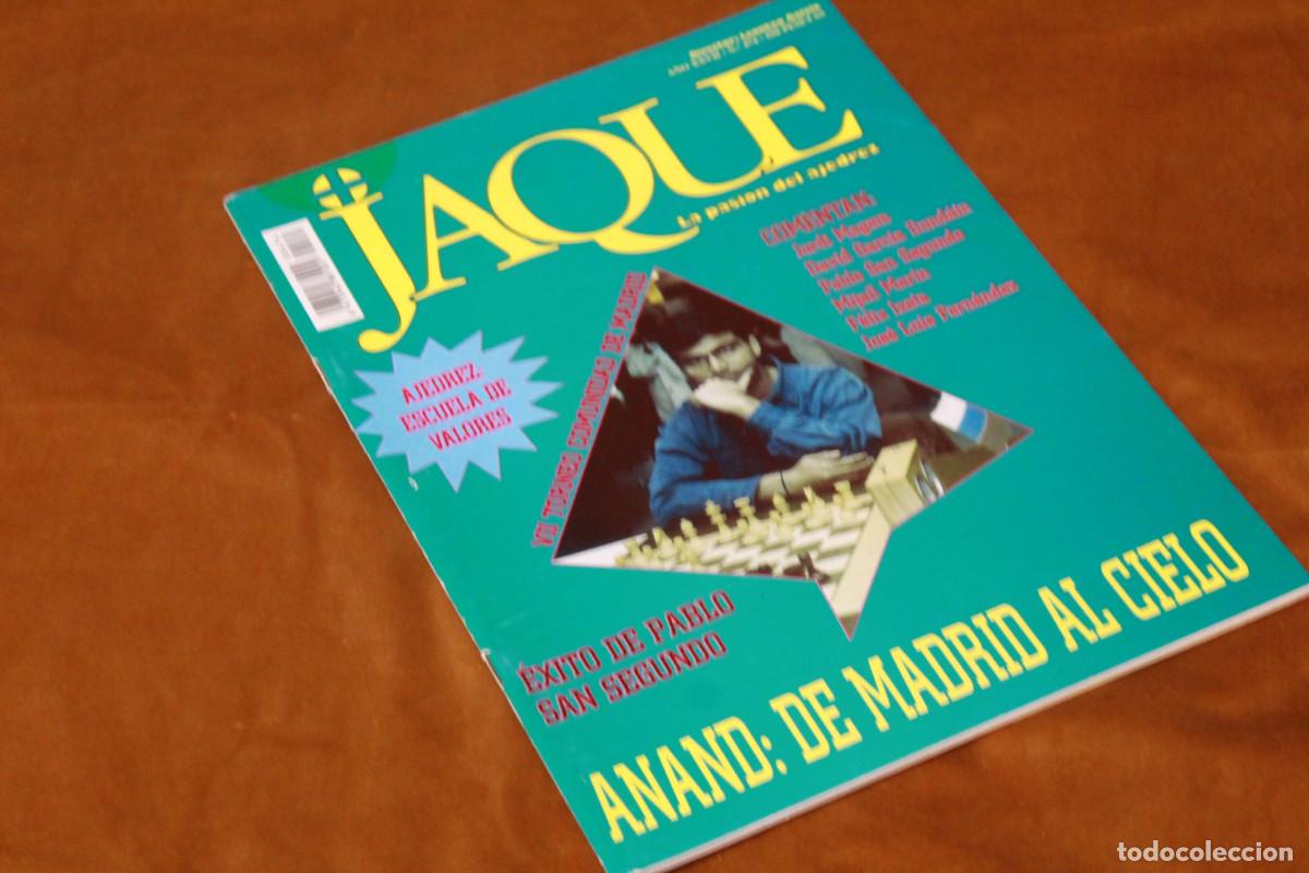 Coleccionismo deportivo: Revista de ajedrez Jaque. N&ordm; 474. - Foto 1