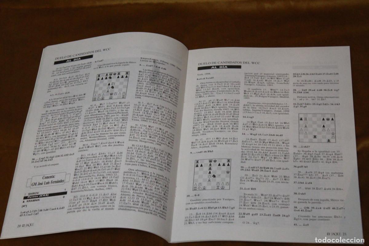 Coleccionismo deportivo: Revista de ajedrez Jaque. N&ordm; 476. - Foto 3