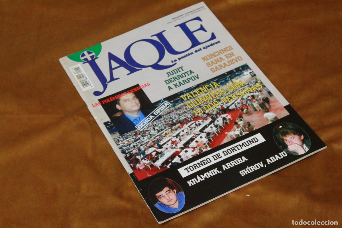 Coleccionismo deportivo: Revista de ajedrez Jaque. N&ordm; 478. - Foto 1