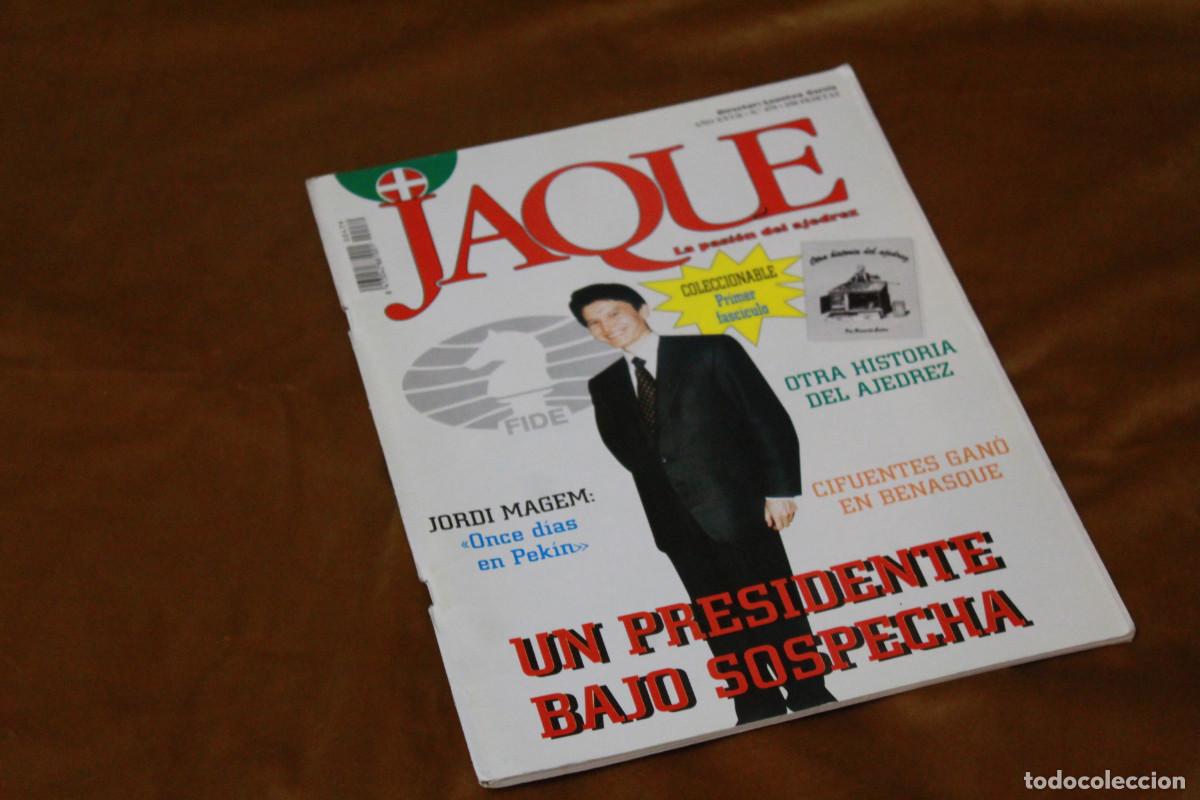 Coleccionismo deportivo: Revista de ajedrez Jaque. N&ordm; 479. - Foto 1