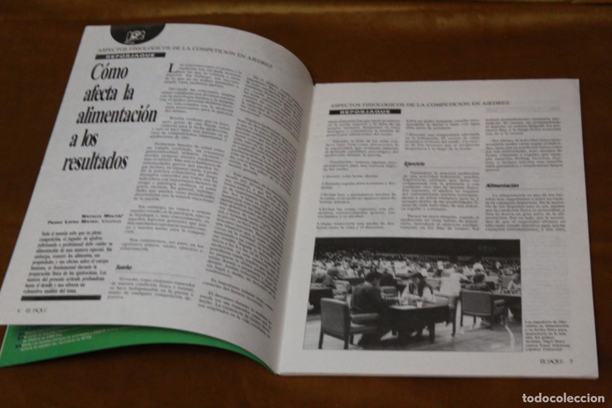 Coleccionismo deportivo: Revista de ajedrez Jaque. N&ordm; 481. - Foto 3