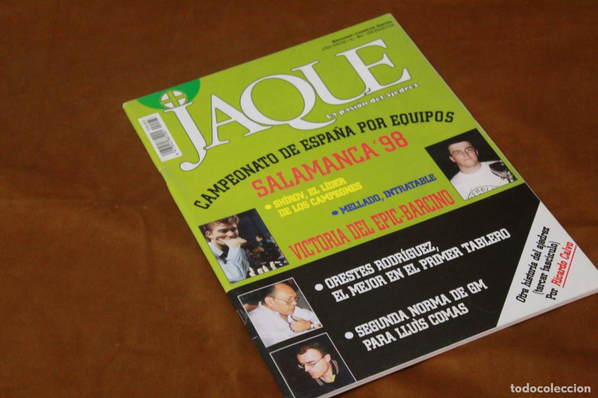 Coleccionismo deportivo: Revista de ajedrez Jaque. N&ordm; 483. - Foto 1