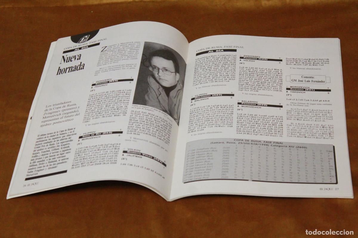 Coleccionismo deportivo: Revista de ajedrez Jaque. N&ordm; 484. - Foto 2