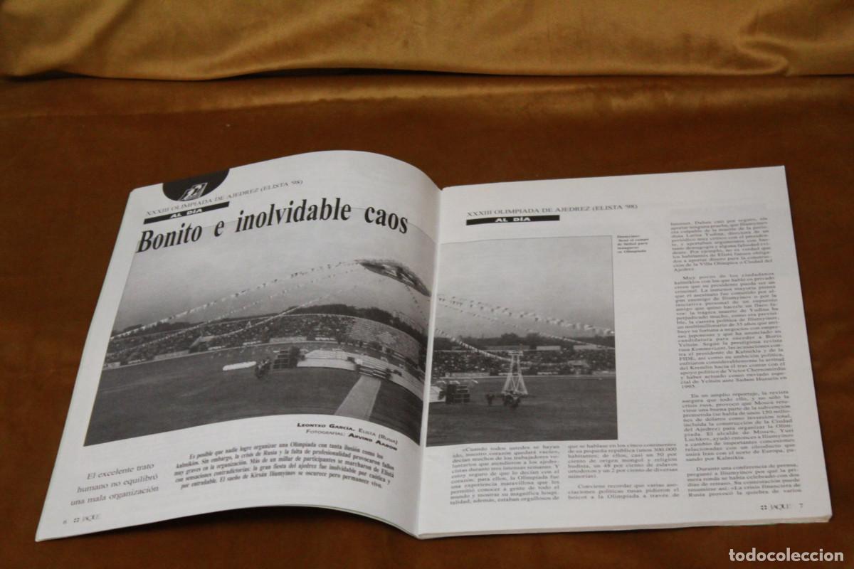 Coleccionismo deportivo: Revista de ajedrez Jaque. N&ordm; 485. - Foto 2