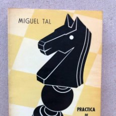 Coleccionismo deportivo: PRÁCTICA DE AJEDREZ MAGISTRAL / MIGUEL TAL /