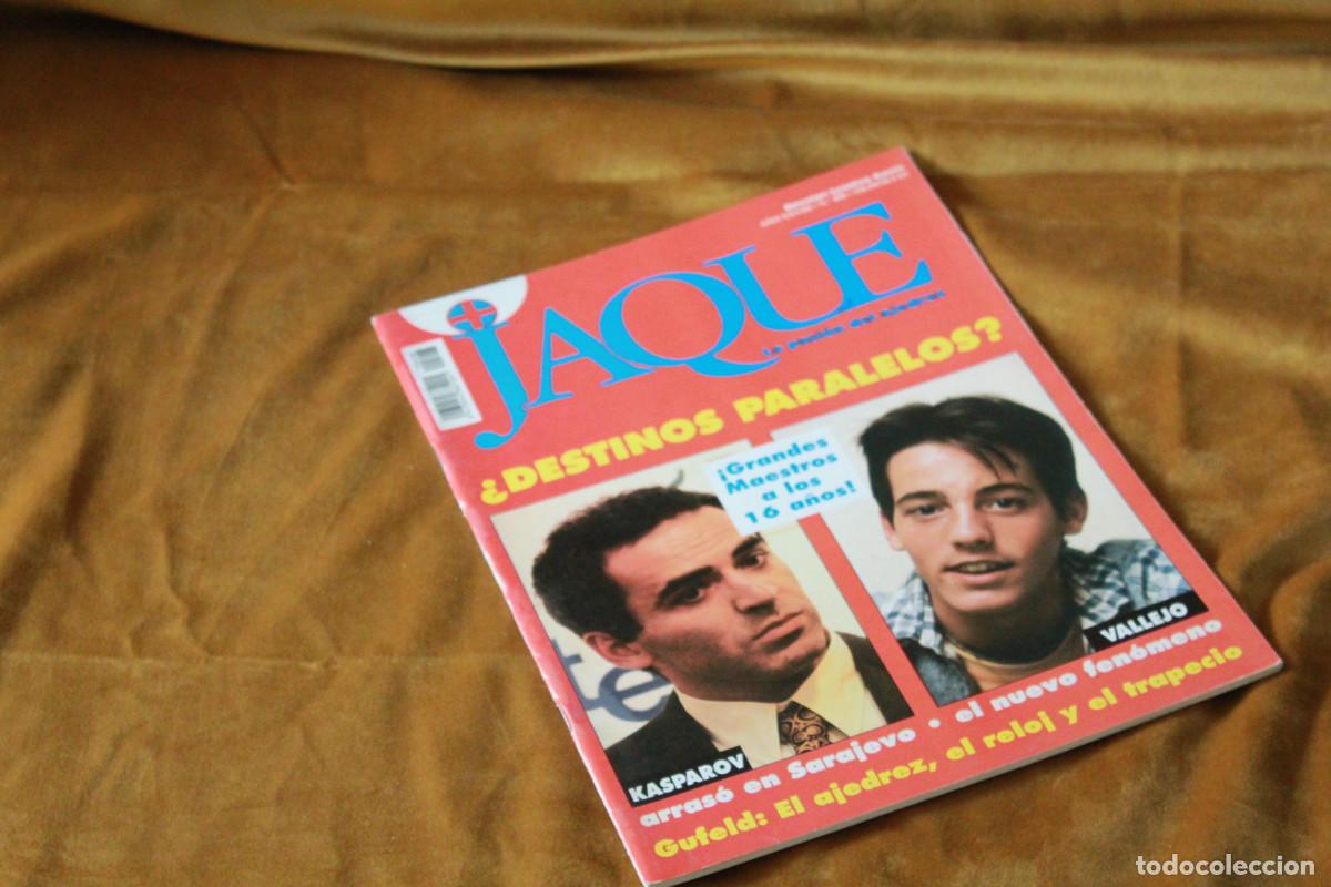 Coleccionismo deportivo: Revista de ajedrez Jaque. N&ordm; 498. - Foto 1