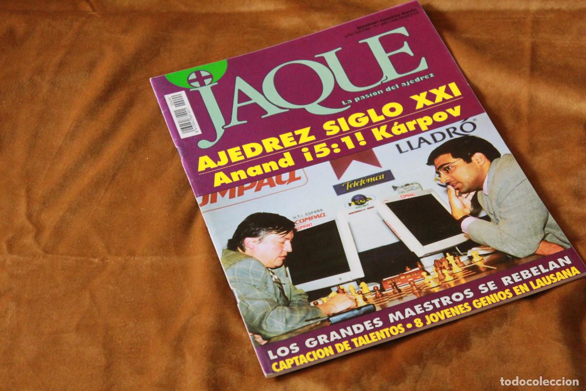 Coleccionismo deportivo: Revista de ajedrez Jaque. N&ordm; 499. - Foto 1