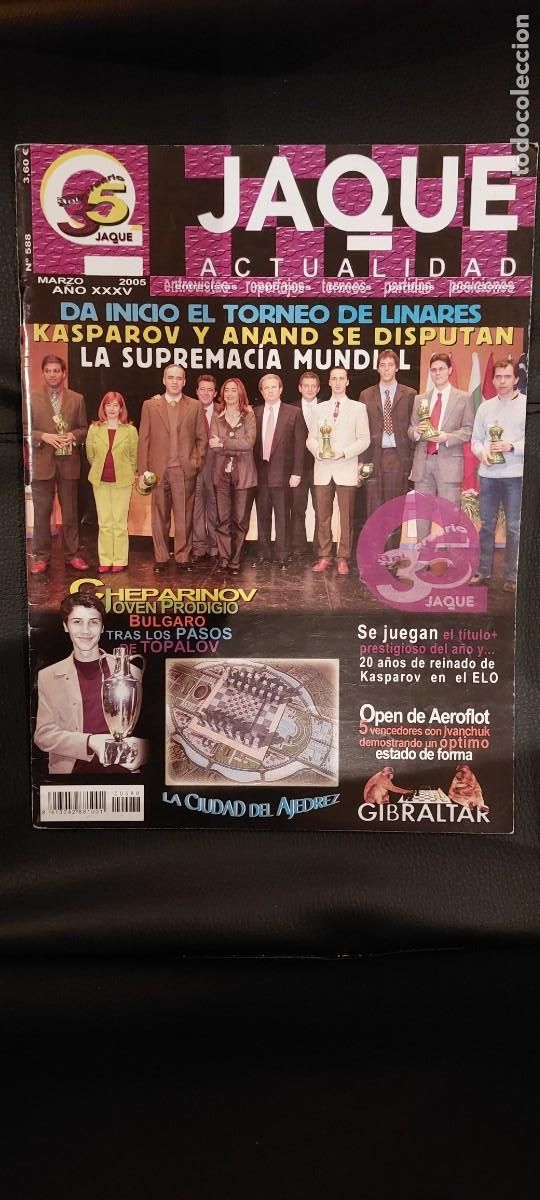 Coleccionismo deportivo: Revista Jaque N&ordm; 588 - Foto 1