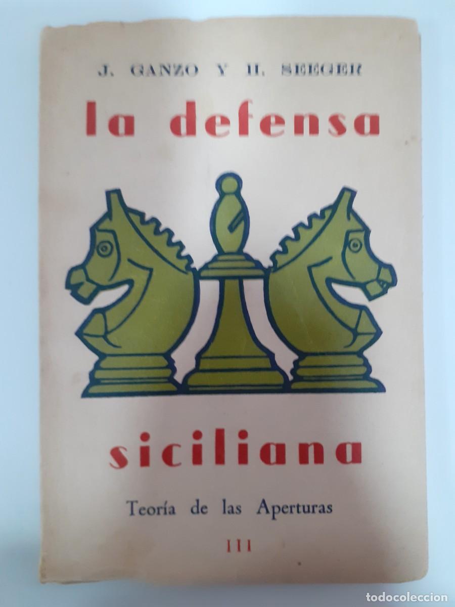 Coleccionismo deportivo: Ajedrez defensa siciliana - Foto 1