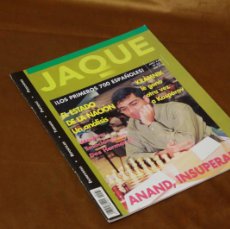 Coleccionismo deportivo: REVISTA DE AJEDREZ JAQUE. Nº 537.. Lote 401009669