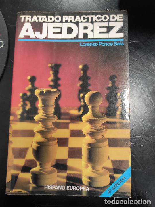 Coleccionismo deportivo: TRATADO PRACTICOS DE AJEDREZ LORENZO PONCE - Foto 1