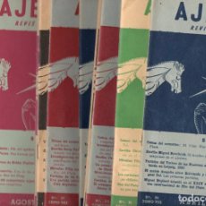 Coleccionismo deportivo: 11 NÚMEROS REVISTA AJEDREZ AÑO 1961 - SOPENA ARGENTINA. Lote 402440964