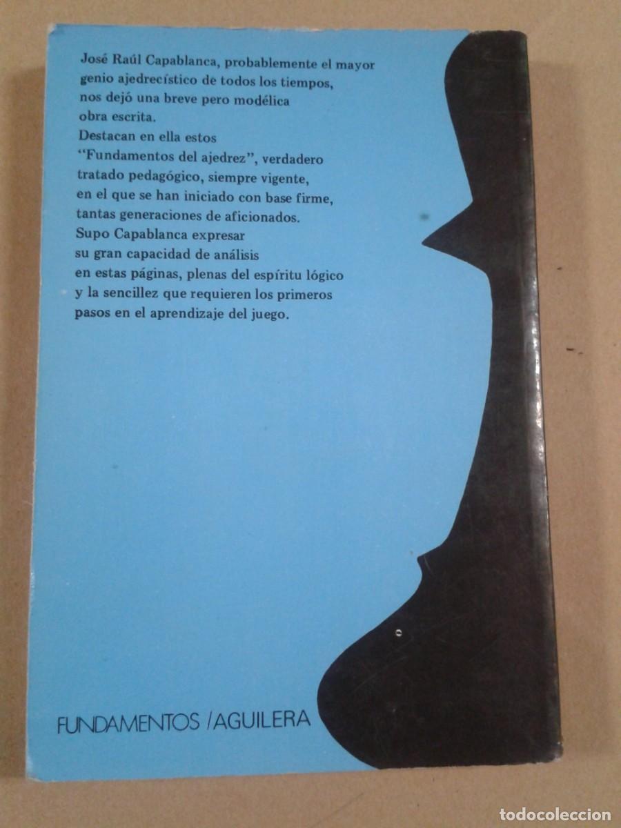 Coleccionismo deportivo: FUNDAMENTOS DEL AJEDREZ- J.R. CAPABLANCA - Foto 2