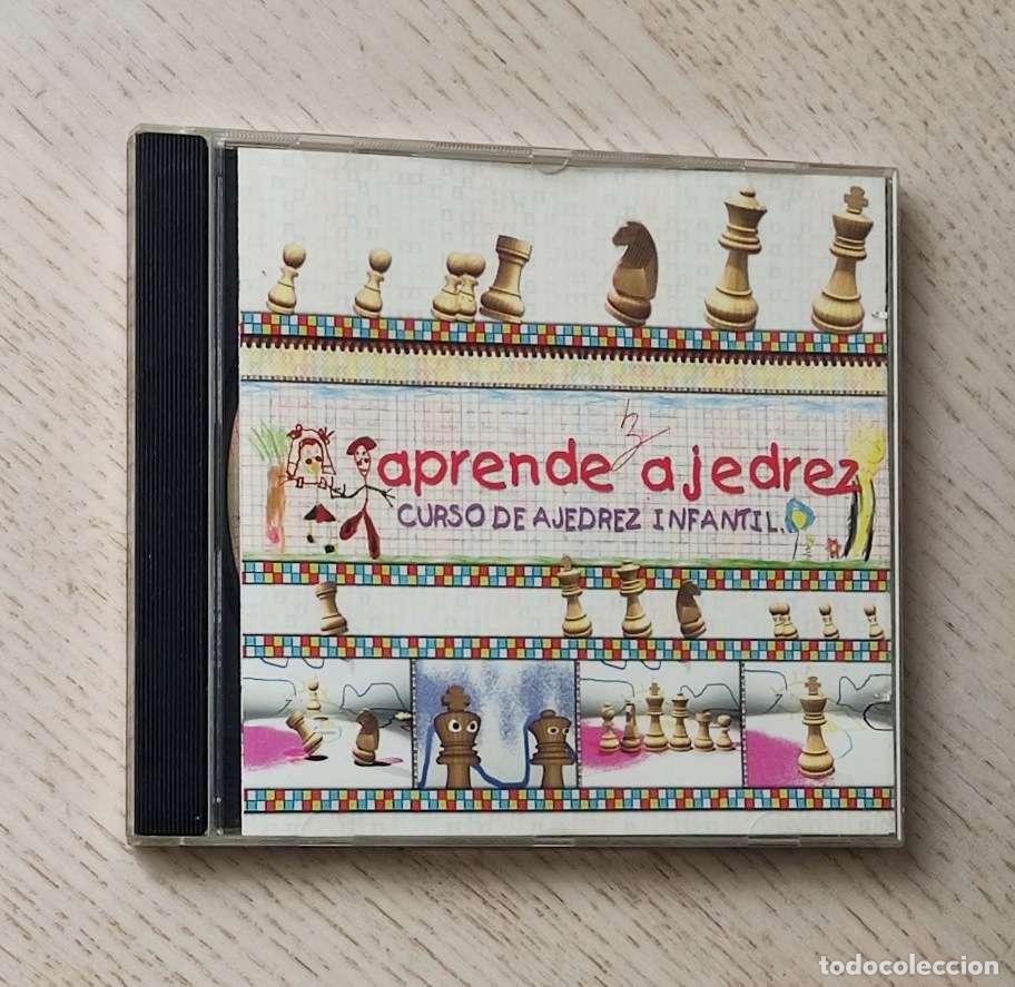 Coleccionismo deportivo: APRENDE AJEDREZ. Curso de ajedrez infantil. (CD-rom) - Foto 1