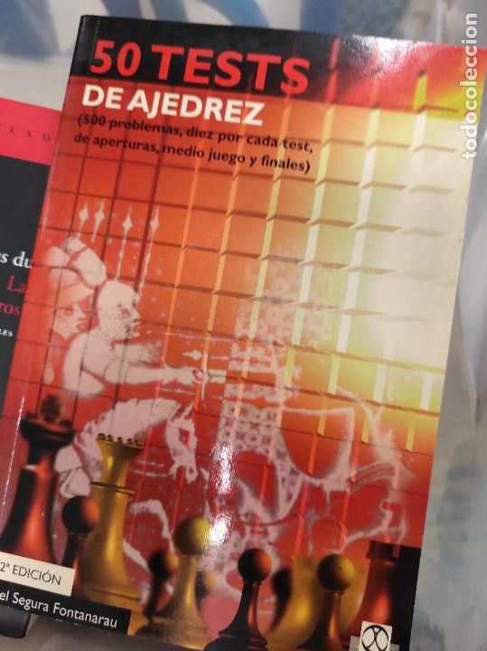 Coleccionismo deportivo: Chess. 50 Tests de ajedrez - Abel Segura - Foto 1